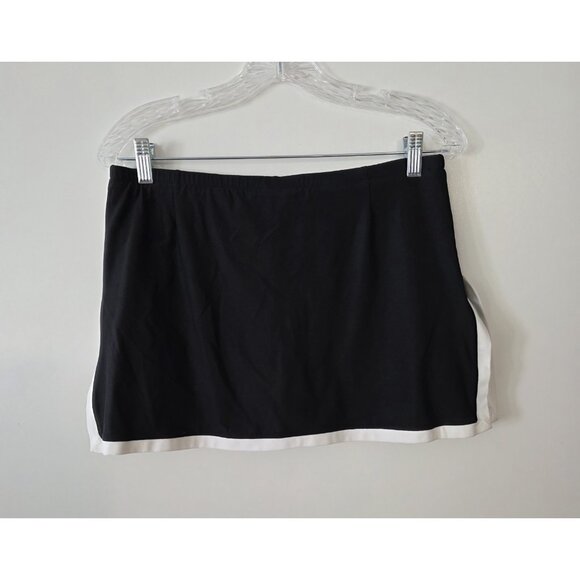 Nike Skort Skirt Golf Tennis Pickleball Athletic Lined Black Womens Medium - Picture 6 of 11